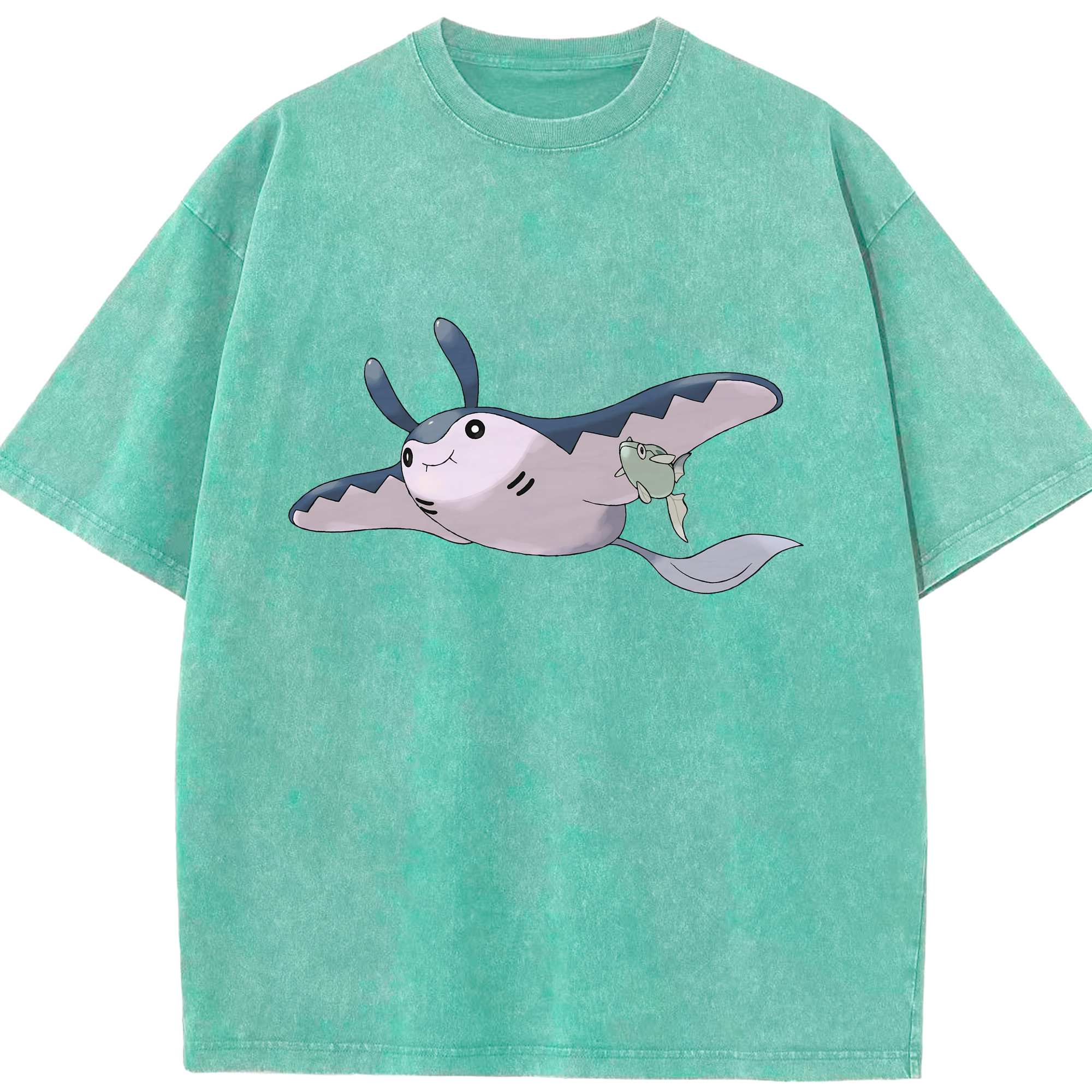 （画像用） ポケットモンスター Pokémon 綿100% ヴィンテージ風 半袖Tシャツ（フロントプリント）